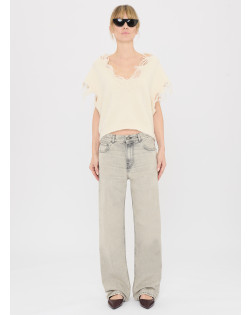 JEANS BONNIE PEARL GREY