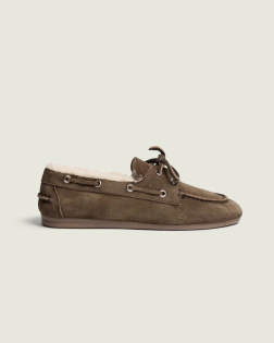 MOCASSIN BOAT LOAFER BRUSHED