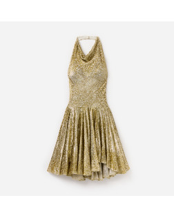 MINI DRESS GOLD FIL COUPE