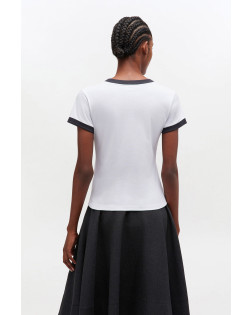 MARGOT KITTY PRINT T SHIRT