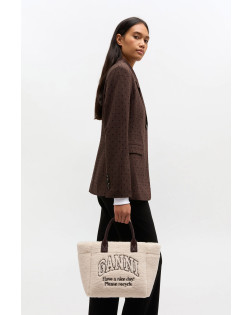 SMALL EASY SHOPPER SHEARLING