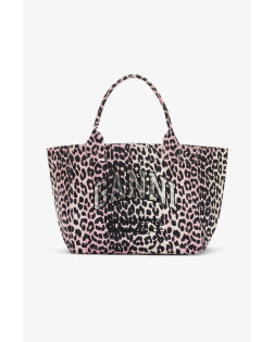MEDIUM TRAPEZE SHOPPER PRINTED SEQUIN