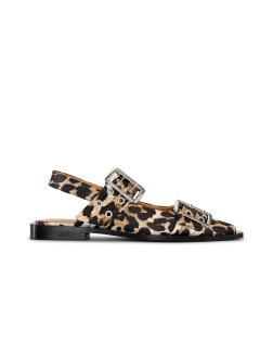 FEMININE BUCKLE BALLERINA PRINT
