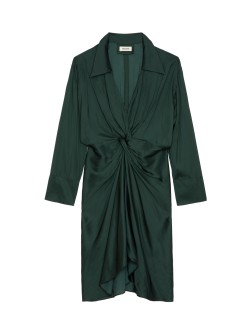 DRESS ROZO SATIN