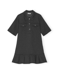 HEAVY FLEECE MINI DRESS