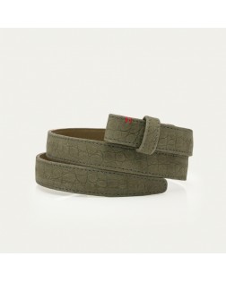 BABY NUBUCK EMBOSSE CROCO