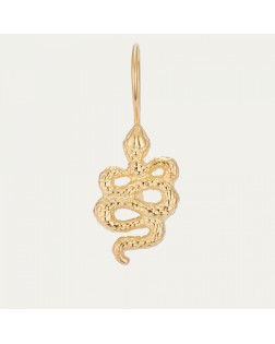 BOUCLE D OREILLE CLEO SERPENT