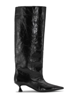 BOTTES A TIGE HAUTE SOUPLE NOIRES