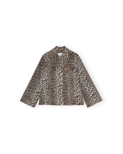 PRINT DENIM JACKET