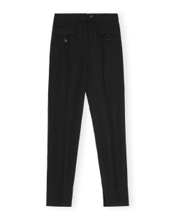 LIGHT TWILL SUITING PANTS