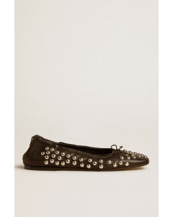 AMY WITH ZIP NAPPA UPPER WITH STUDS