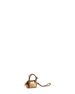 GANNI BOU BAG NANO METALLIC