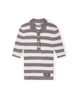 LIGHT SPARKLE RIB POLO