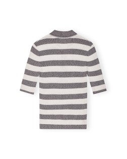 LIGHT SPARKLE RIB POLO