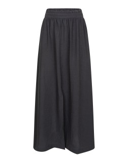 LOVA BLACK LONG LINNEN SKIRT