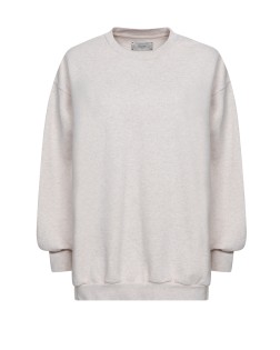 ULLA MARLED IVORY OVERSIZED SWEATSHIRT