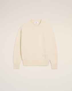 PULL COL RON BRODERIE