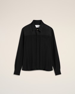 CHEMISE MANCHES LONGUES HAUT CONTRASTE