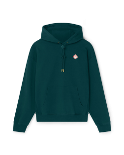 GOTHIC STACKED LOGO PRINTED HOODIE