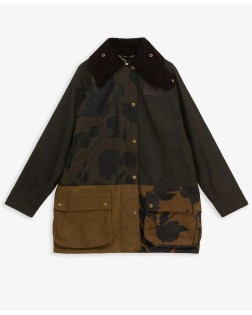 BARBOUR X ERDEM BEAUFLOWER WAX JACKET