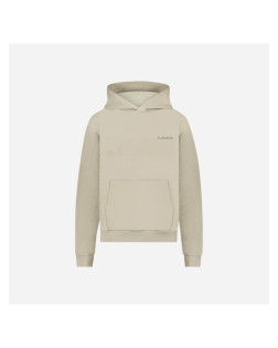 Logo Hoodie Beige