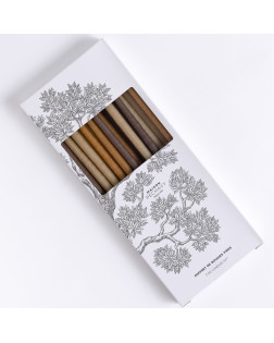 COFFRET 20 CIERGES NUDE