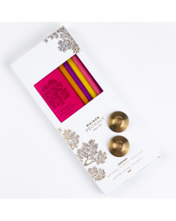 COFFRET CIERGES ALLUMETTES ADAPTATEUR DOLCE VITA
