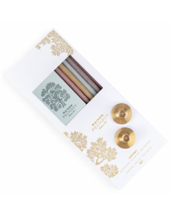 COFFRET CIERGES ALLUMETTES ADAPTATEUR GIVRE