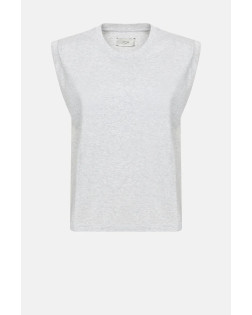 KILL MARLED GREY SLEEVELESS T SHIRT