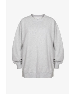 ULLA MARLED GREY OVERSIZED SWEATSHIRT