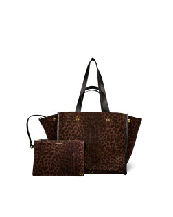 LEON M IMPRIME LEOPARD NATUREL