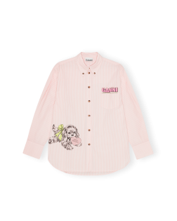 CHEMISE STRIPE COTTON OVERSIZE
