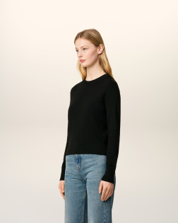 PULL COL ROND AMI DE COEUR