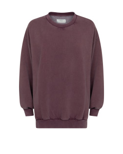 ULLA VINTAGE PLUM OVERSIZED SWEATSHIRT