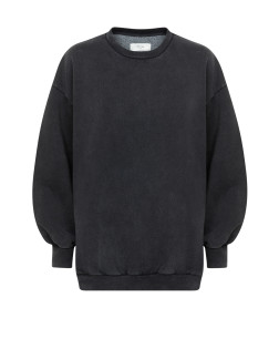 ULLA MARLED GREY OVERSIZED SWEATSHIRT
