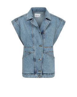 MADDOX BLUE COTTON DENIM JACKET