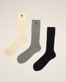 PACK TROIS CHAUSSETTES AMI DE COEUR