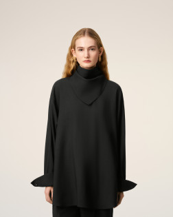 BLOUSE BANDANA MANCHES LONGUES