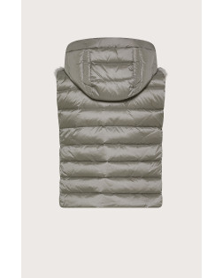 GILET ECOPELLICCIA GILET ECOPELLICCIA EFFETTO VISONE