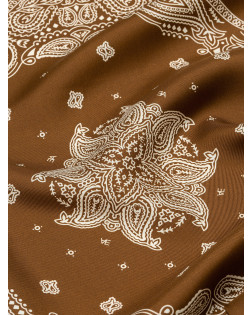 MINIMAL BANDANA SILK SCARF 68CM