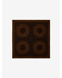 MINIMAL BANDANA SILK SCARF 68CM