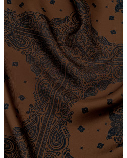 MINIMAL BANDANA SILK SCARF 68CM