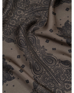 MINIMAL BANDANA SILK SCARF 68CM