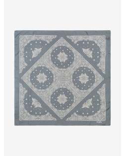 MINIMAL BANDANA SILK SCARF 90CM
