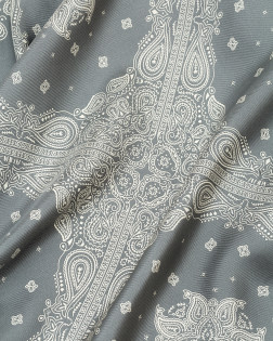 MINIMAL BANDANA SILK SCARF 90CM