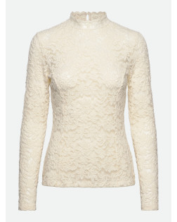 RWDELICIA LACE LS T NECK