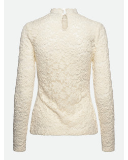 RWDELICIA LACE LS T NECK